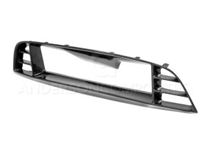 Ford Shelby GT500 Front Grille - Front Upper - Anderson Composites - Carbon Fiber - `13-`14 Ford Shelby GT500 Front Grille - Front Upper - Anderson Composites - Carbon Fiber - `13-`14